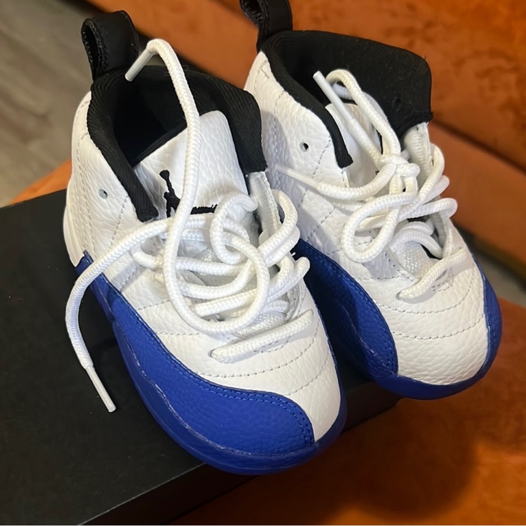 Jordan Kids Sneakers White, Blue, Black